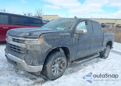 2023 Chevrolet Silverado K1500 Lt-L from USA, damaged, VIN 1GCPDKEK5PZ191350